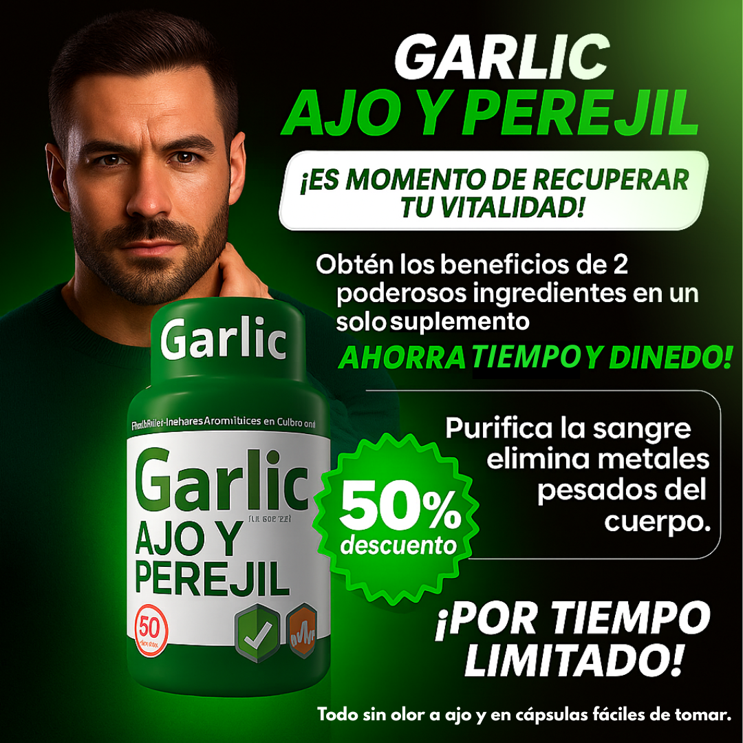 🧄GARLIC: LIMPIA TODO TU CUERPO, corazón fuerte, cuerpo libre de toxinas🫀