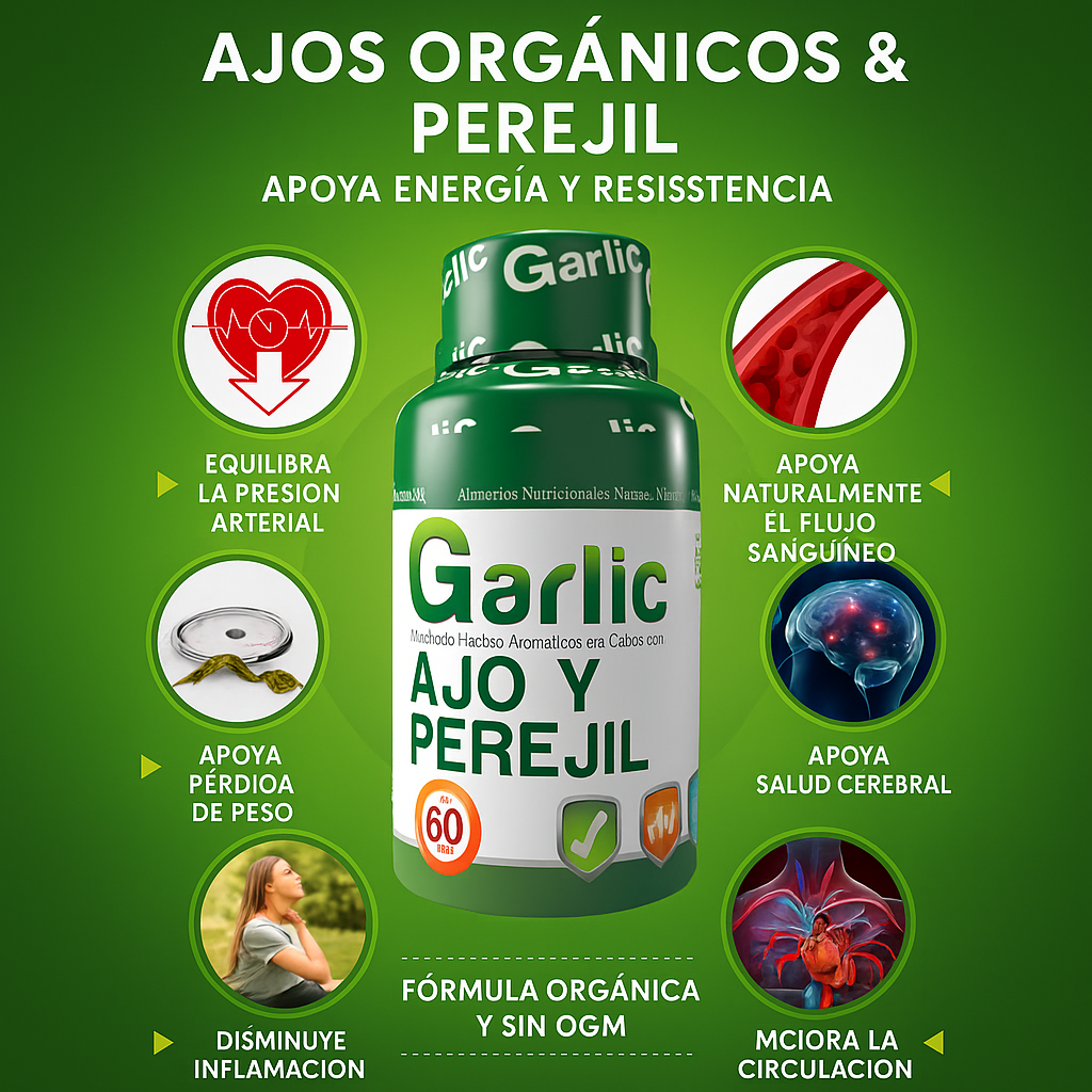 🧄GARLIC: LIMPIA TODO TU CUERPO, corazón fuerte, cuerpo libre de toxinas🫀