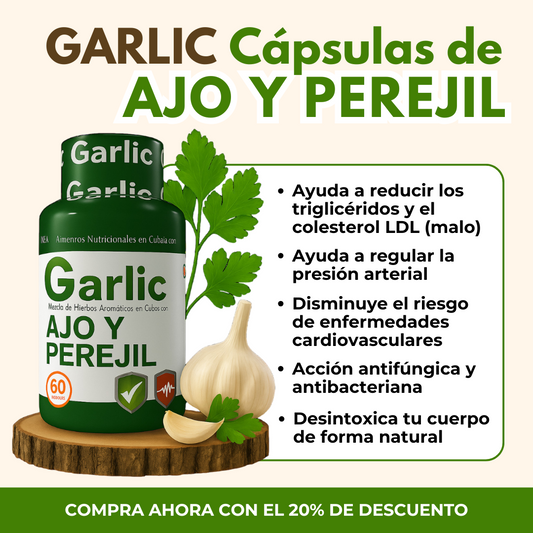 🧄GARLIC: LIMPIA TODO TU CUERPO, corazón fuerte, cuerpo libre de toxinas🫀